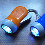 3 LED Hand Pressing Flashlight