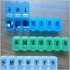 Plastic 7days pill box