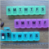 Promotion 7-days plastic pill box