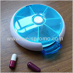 7-days Round Plastic Pill Box