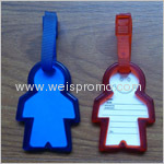 body shape Luggage tag