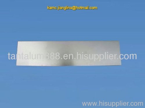 Tungsten sheet