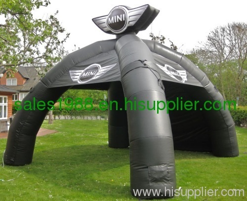 Black Inflatable Advertising Spider Tent