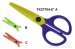 Double-Colored Replaceable Handles All Plastic Safety Scissors