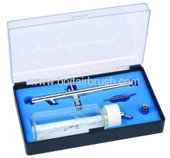 Airbrush with Big plastic bottle For Makeup,Body and Paintings Art