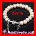 freshwater pearl bracelet with silver