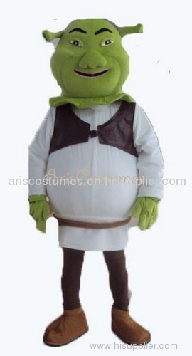 shrek mascot cartoon characters mascot costume