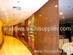 MASEWA metal fabric room divider golden color coil drapery