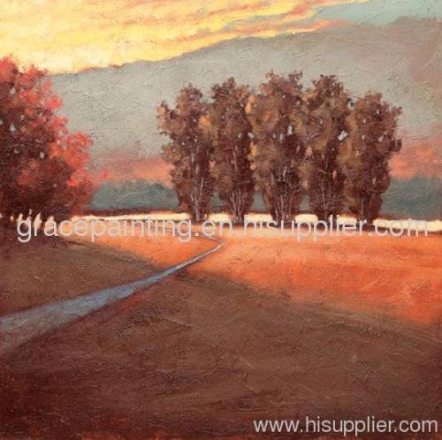 Modern landscape decoration oil painting