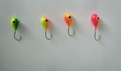 tungsten colorful ice jig