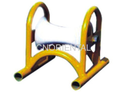 heavy duty single roller trench roller guide