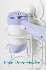 usable suction hair drier holder