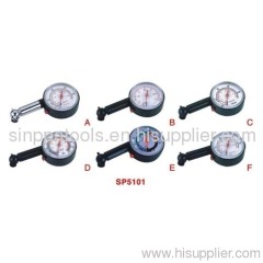 Dial Plastic Tire Gauge