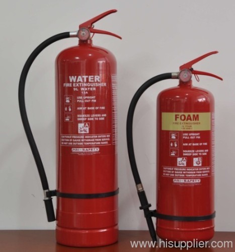 water foam fire extinguisher