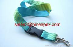 satin ribbon / satin lanyard / nylon lanyard / polyester lanyard / sublimation printing lanyard