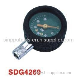 Dial Metal Tire Gauge