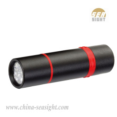 Aluminum 9 LED flashlights