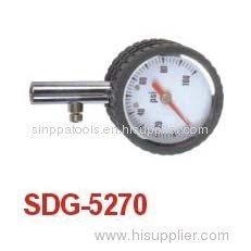 Dial Metal Tire Gauge