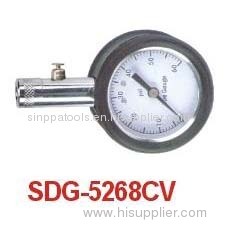 Dial Metal Tire Gauge