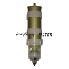 Racor Fuel Filter Water Separator Assy. 1000FH With 2020PM-30 Mic. inner + 2 metal connectors