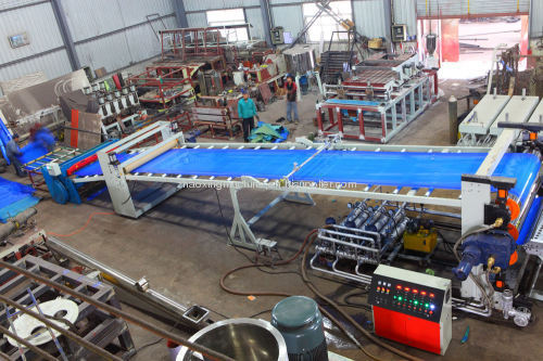 PP plate extrusion production line