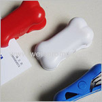 Bone shape Plastic Clip