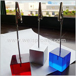 30x30mm Acrylic base memo clip