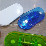 Oval magnetic memo clip