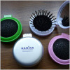 Round Gift Comb with Mirror