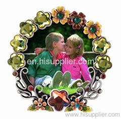 Round -Shaped Glass Picture Frame