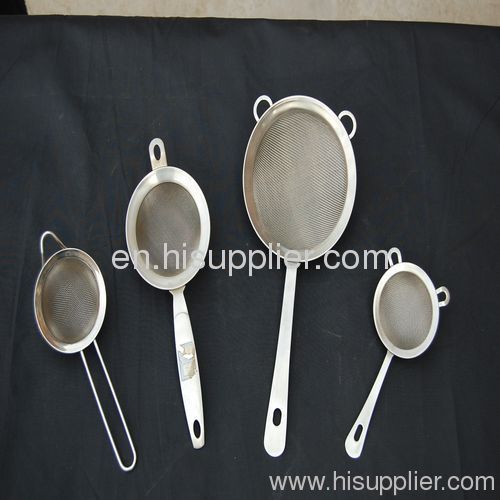 (Body Dia5-16cm&special shape)Wire Mesh Skimmer/ Strainer/ Colander/ Noodle strainer