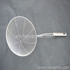 (Rolled Wires&special shape)Wire Mesh Skimmer/ Strainer/ Colander/ Noodle strainer