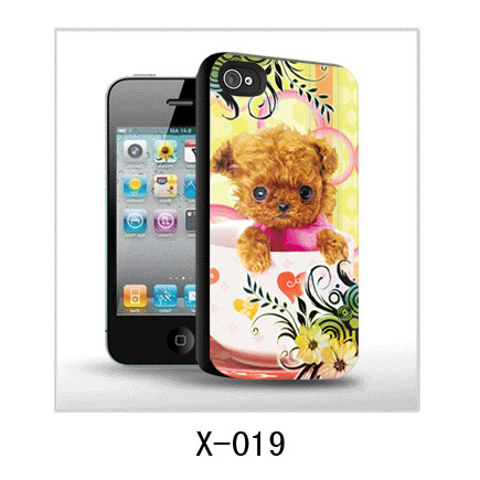 3d dog picture of iPhone case