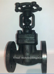 Forged steel gate valve