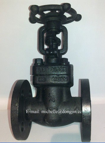 Forged steel gate valve