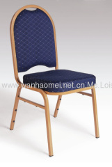 Stackable metal meeting chair