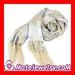 white silk scarf with fringe