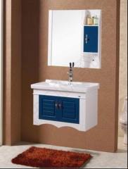Wooden bathroom pvc cabinet