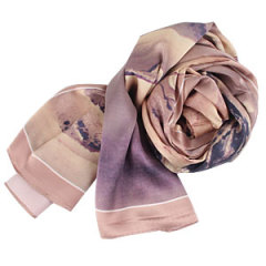 Silk Scarves 170×50cm painting silk scarves for women Wholesale