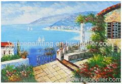 modern seascape oil painting