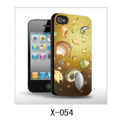 3d sea shell picture iPhone case