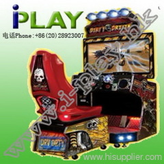 DIRTY DRIVIN LATEST AMUSEMENT COIN-OP DRIVING GAME MACHINE