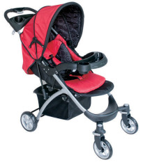 luxurious aluminum travel system stroller