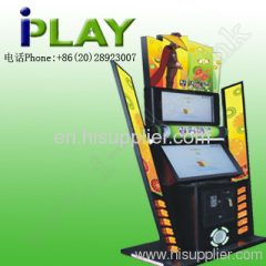 Fruit Ninja Amusement coin operated video arcade and ticket redemption game machine