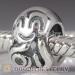 european sterling silver octopus charm beads