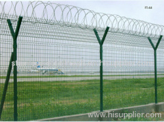 airport wire mesh fence