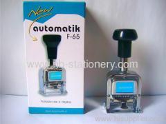 6 digits Automatic Numbering Machine