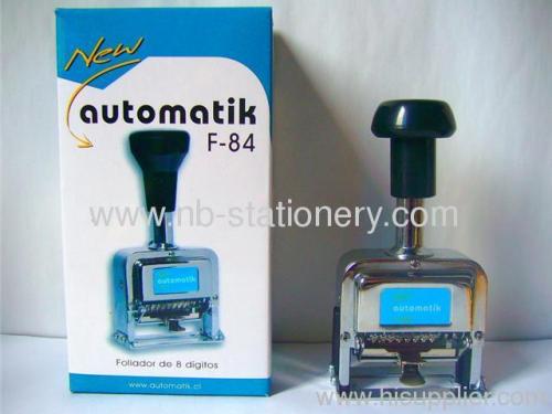 8 digits Great Wall Automatic Numbering Machine