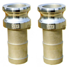 Stainless steel quick coupling