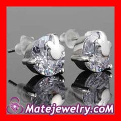 crystal mickey mouse stud earrings